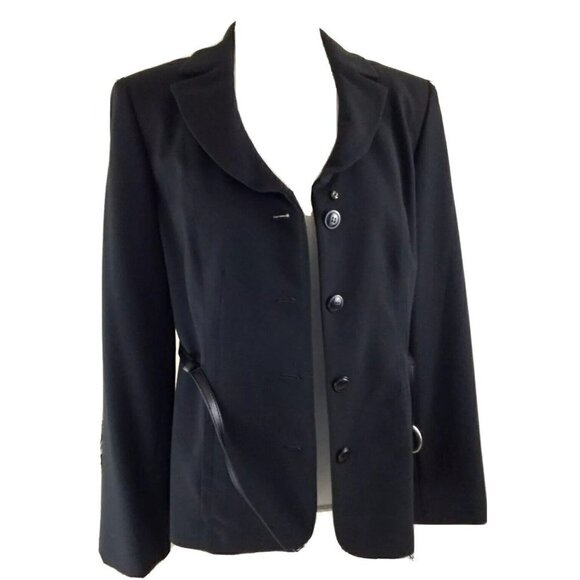 Amanda Smith~Women's Size 8~Black Career Office Wear Blazer Jacket NEW NWT $72.0 - Picture 4 of 10